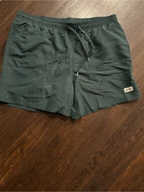 Bather Pine Color Swim Shorts with Drawstring Size XL. NWT!!!
